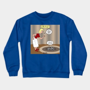 Tinkles Timmys Cat Crewneck Sweatshirt